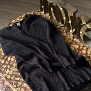 a new day Black Long Sleeve Dress